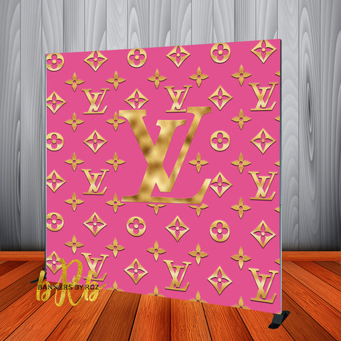 Louis Vuitton Backdrop – Printed and shipped