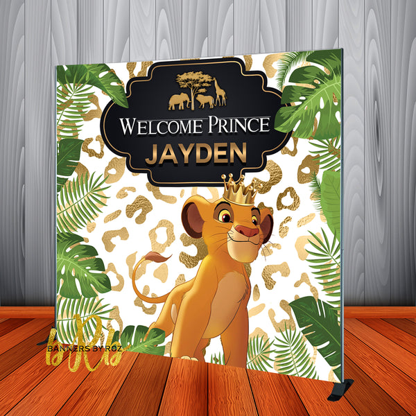 Lion King Safari Backdrop For Baby Shower Birthday Party Personalized Banners By Roz