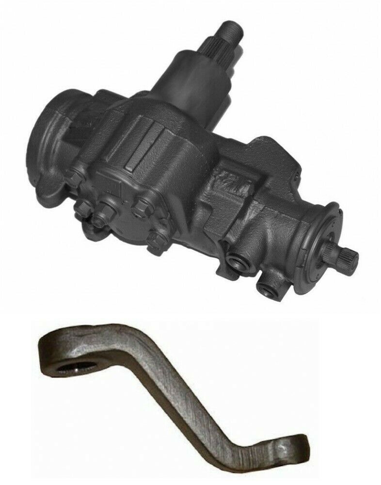 POWER STEERING GEAR BOX & DROP PITMAN ARM Jeep Wrangler YJ 1987-1995 w –  Vital All-Terrain