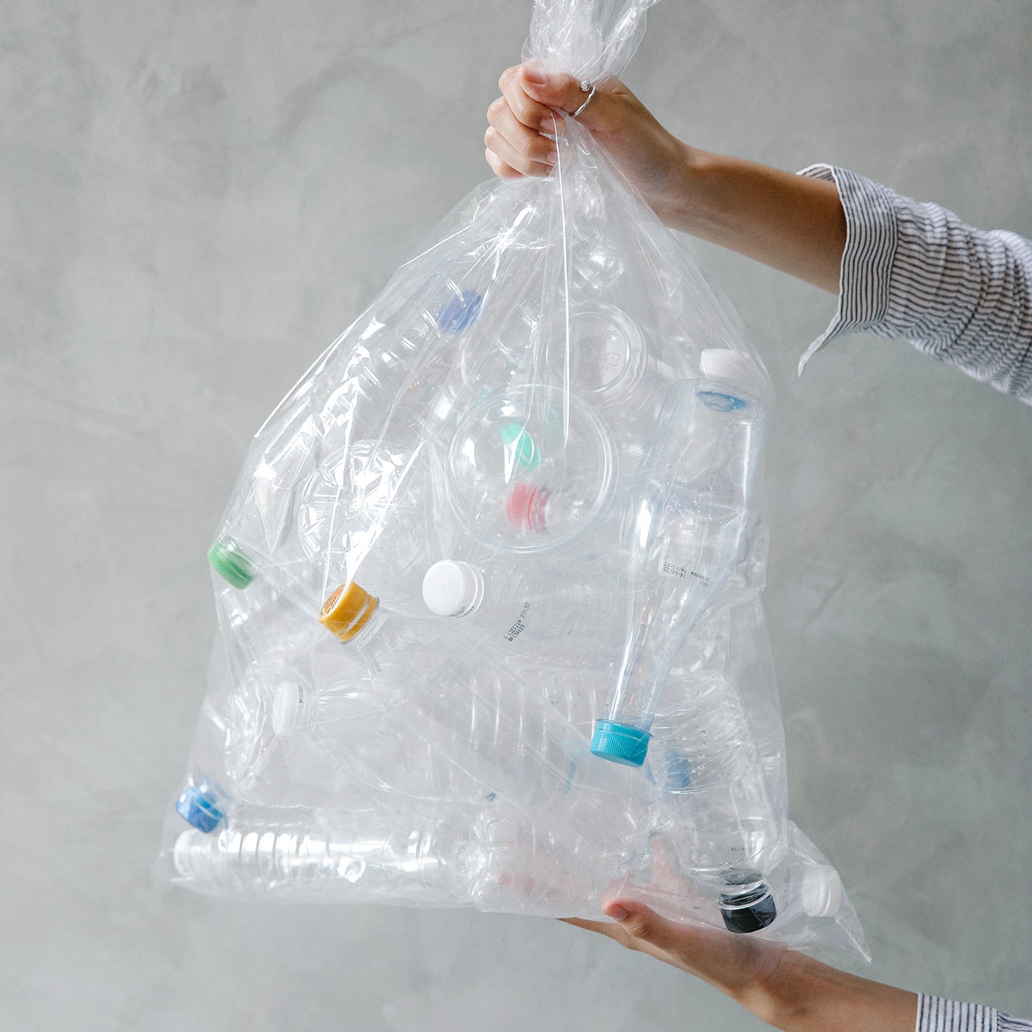 Plastikflaschen recycelen