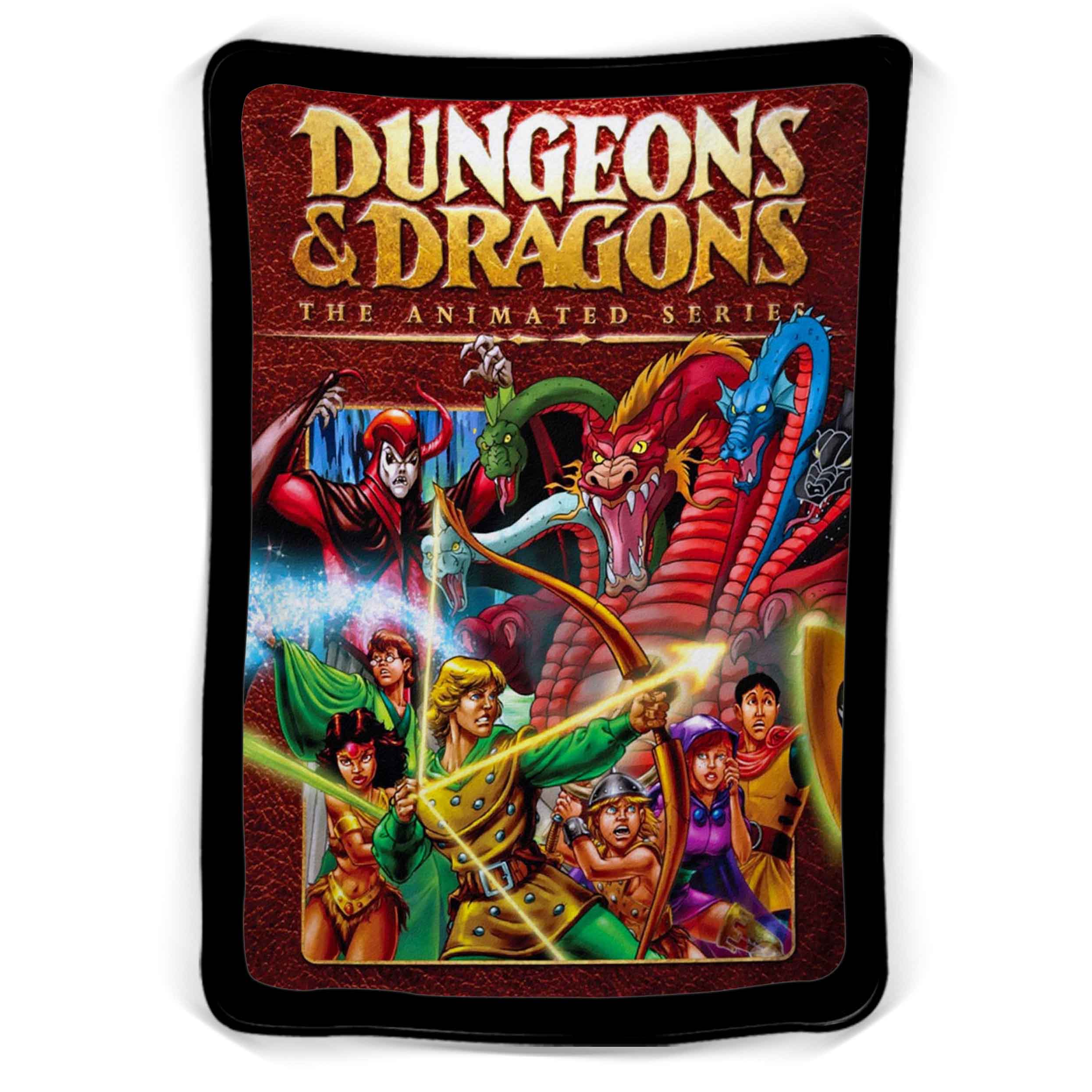 Dungeons And Dragons Fleece Blanket