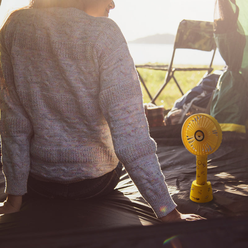 camping essentials to survive a power emergency - portable usb fan