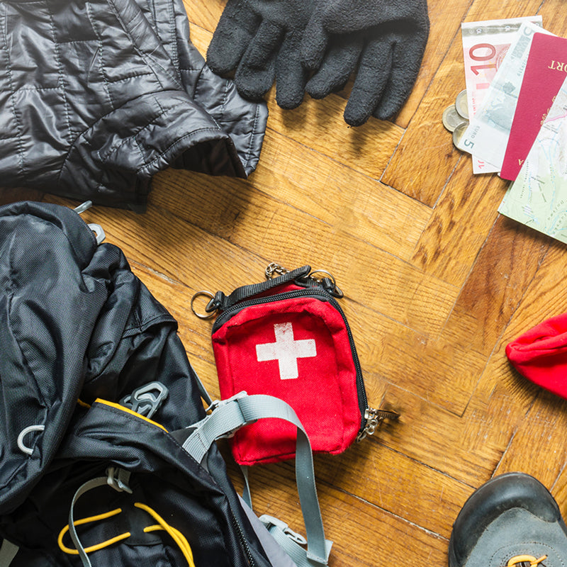 camping essentials to survive a power emergency - first-aid kit