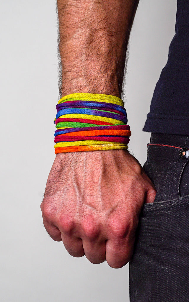 gay pride rainbow bracelets