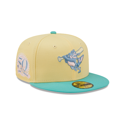 Sky Blue Baltimore Orioles 50th Anniversary New New Era Fitted Hat – Sports  World 165