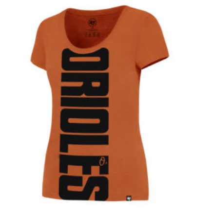 Baltimore Orioles Women's ‘47 Slate Gray T-Shirt