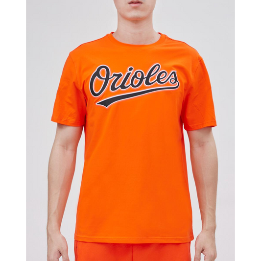 Men's Levelwear Black Baltimore Orioles Sector Core Raglan Polo