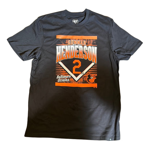 VF Baltimore Orioles Men's Angry Oriole Logo T-Shirt Orange