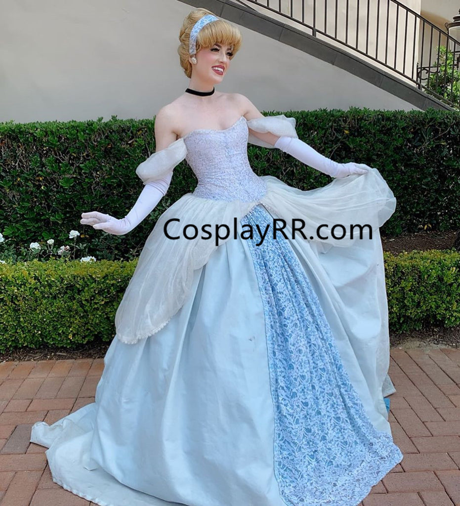 plus size cinderella dress