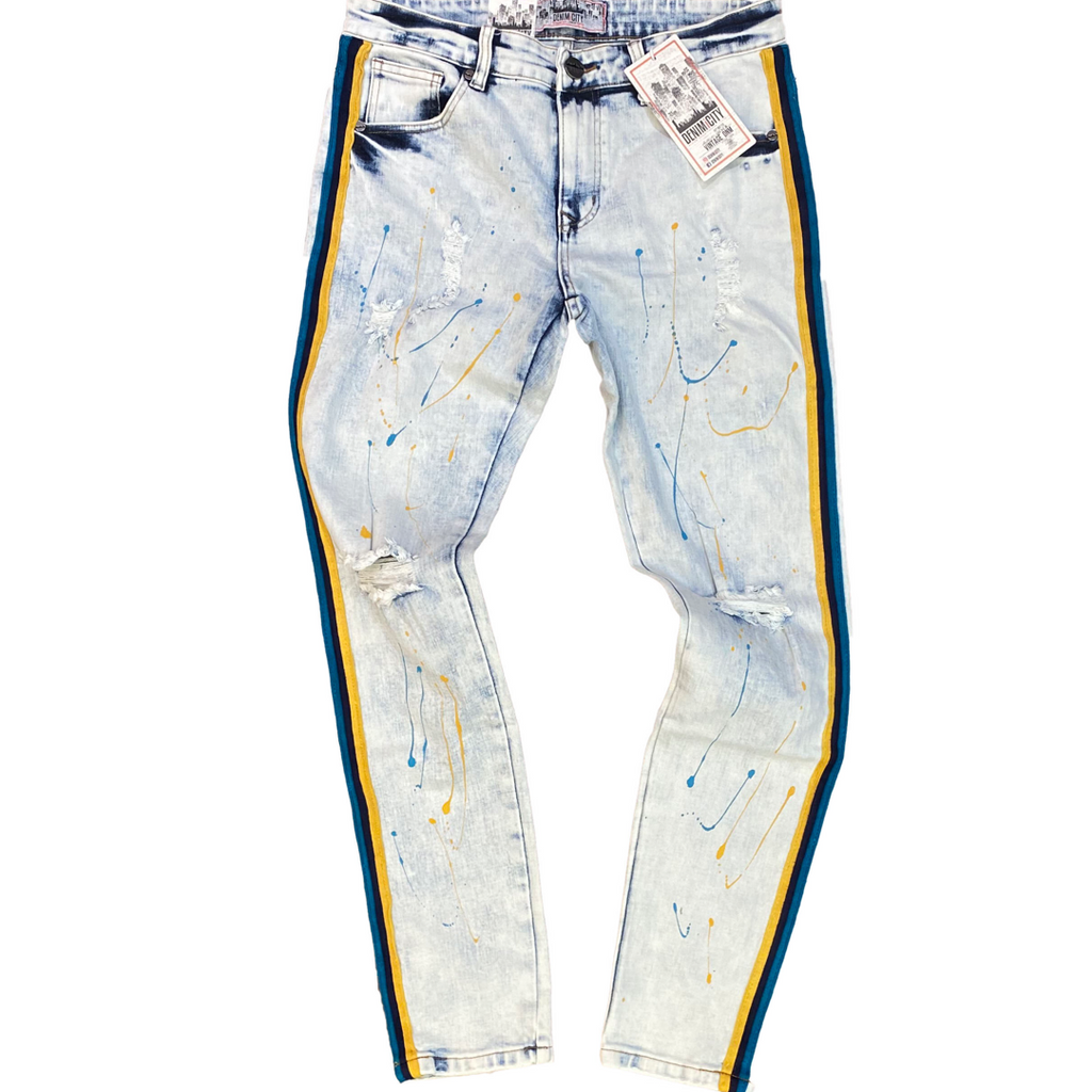 Snow Wash Jeans 