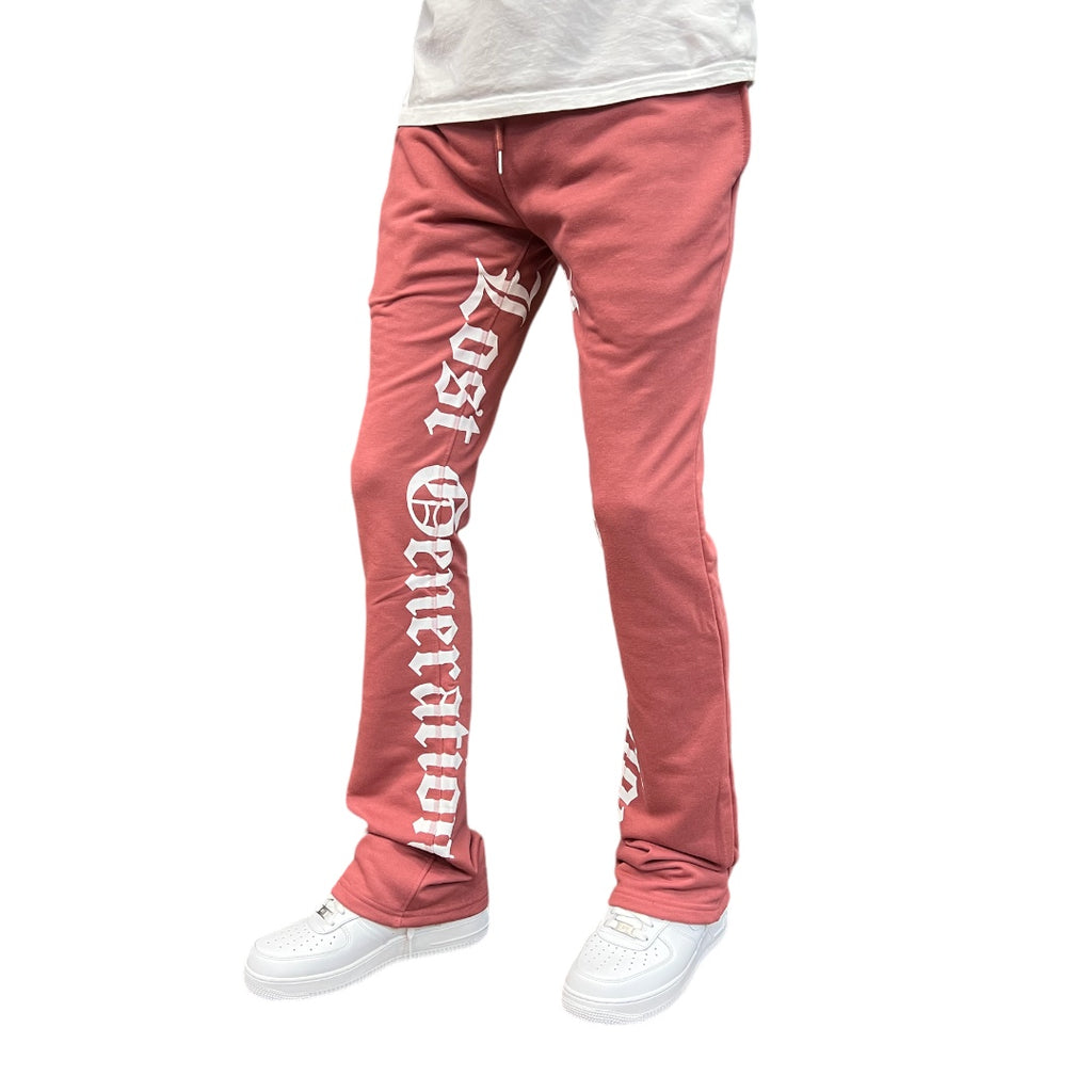 Lost Generations 2 Stacked Sweatpants - Red – Todays Man Store