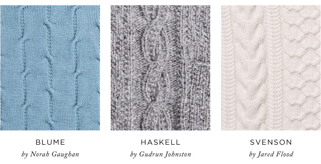 Types of knitting stitch patterns
