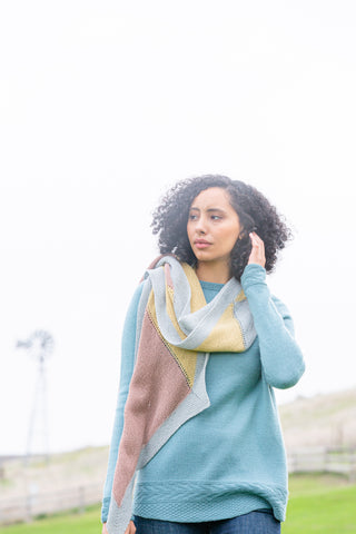 Auna Shawl | Knitting Pattern by Gudrun Johnston | Brooklyn Tweed