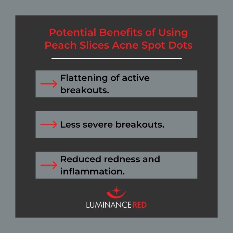 Infographic: Peach Slices Acne Spot Dots: Myths vs. Facts