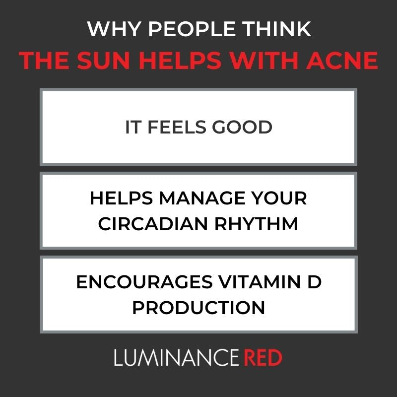 Infographic: Be Careful When Treating Your Acne With The Sun
