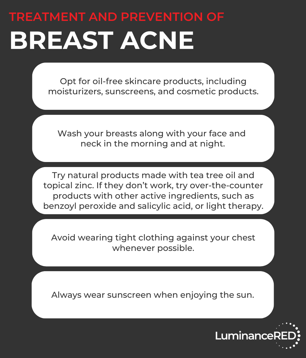 Infographic: How Breast Acne Happens (Plus What to Do About It)
