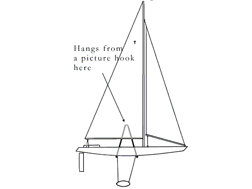 wooden remote control boat