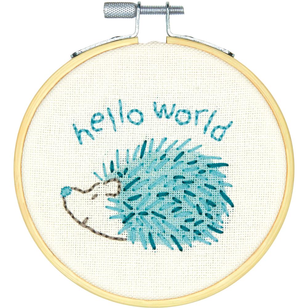 Hedgehog Embroidery Kit – Hawthorn Handmade