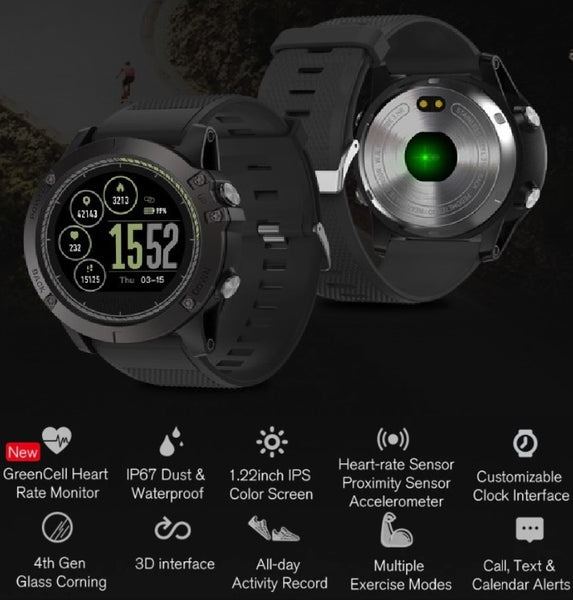 Smartwatch Tactical V5 | ADOGADGETS