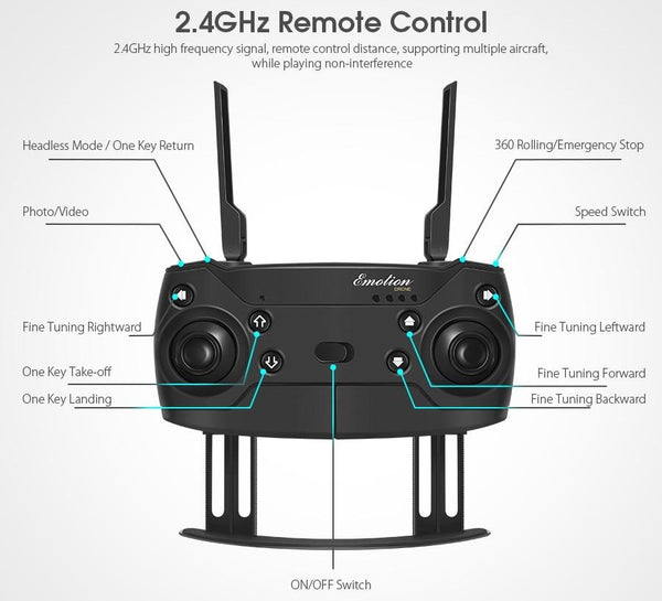 Quadcopter WiFi HD Camera Drone | ADOGADGETS