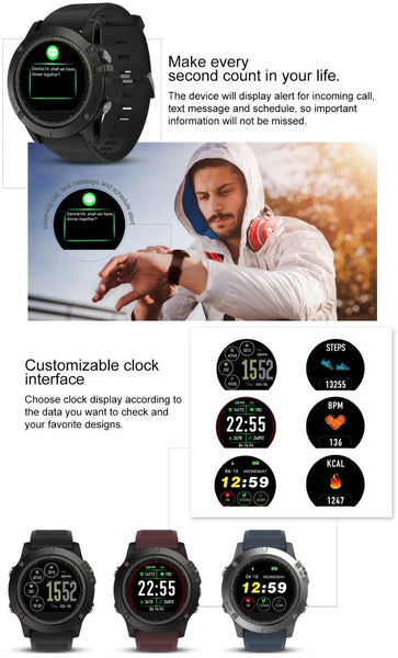 Smartwatch Tactical V5 | ADOGADGETS