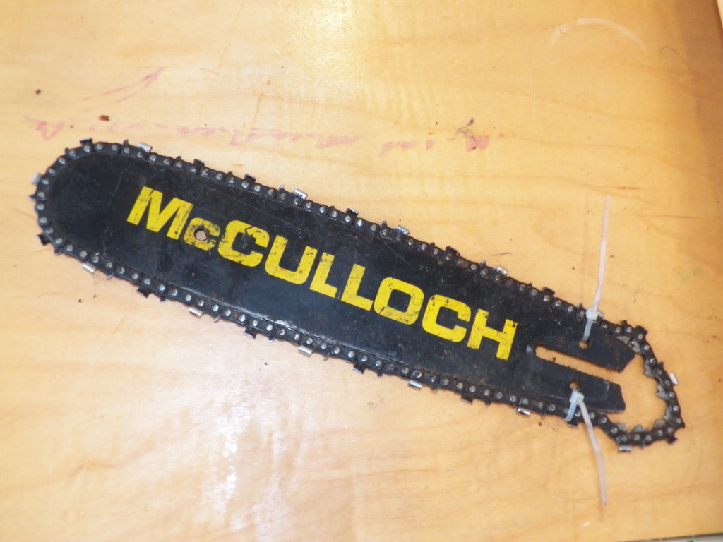 10 Mcculloch Chainsaw Bar W 14 Pitch Chain For Mini Mac