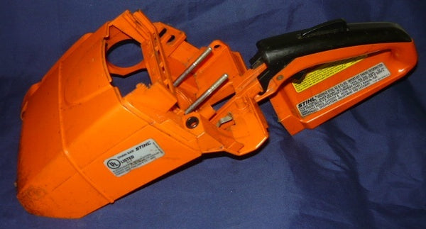 stihl ms 290 chainsaw rear trigger handle housing | Chainsawr