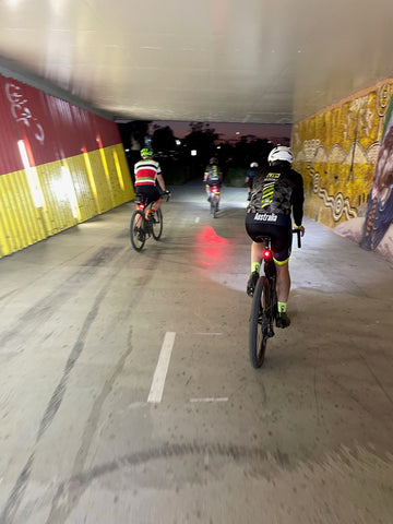 wednesday night gravel ride urban pedaler