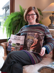 Monica Russel with her books