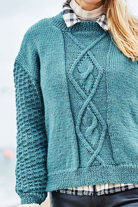 Stylecraft Highland Heathers Aran Men's Hat & Scarf Knitting Pattern 9 –  knot just wool