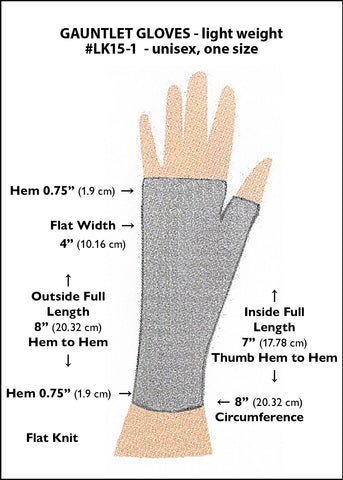 Fingerless gloves for hand protection