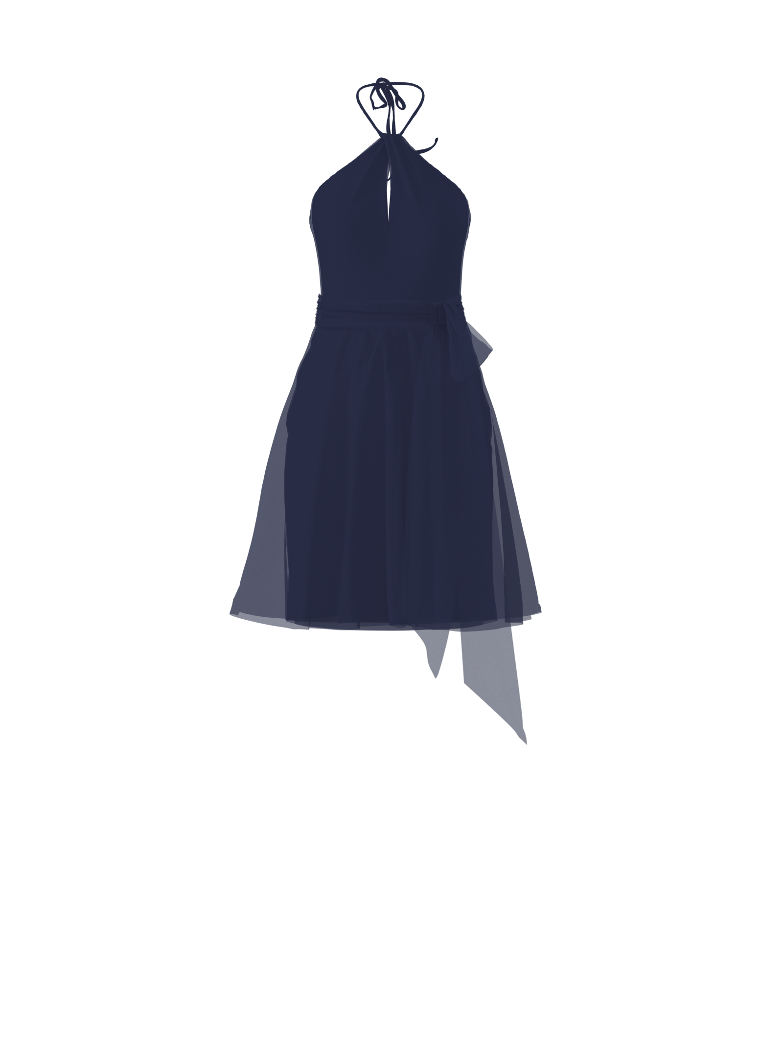 Bodice(Colby), Skirt(Carla),Belt(Sash), french-blue