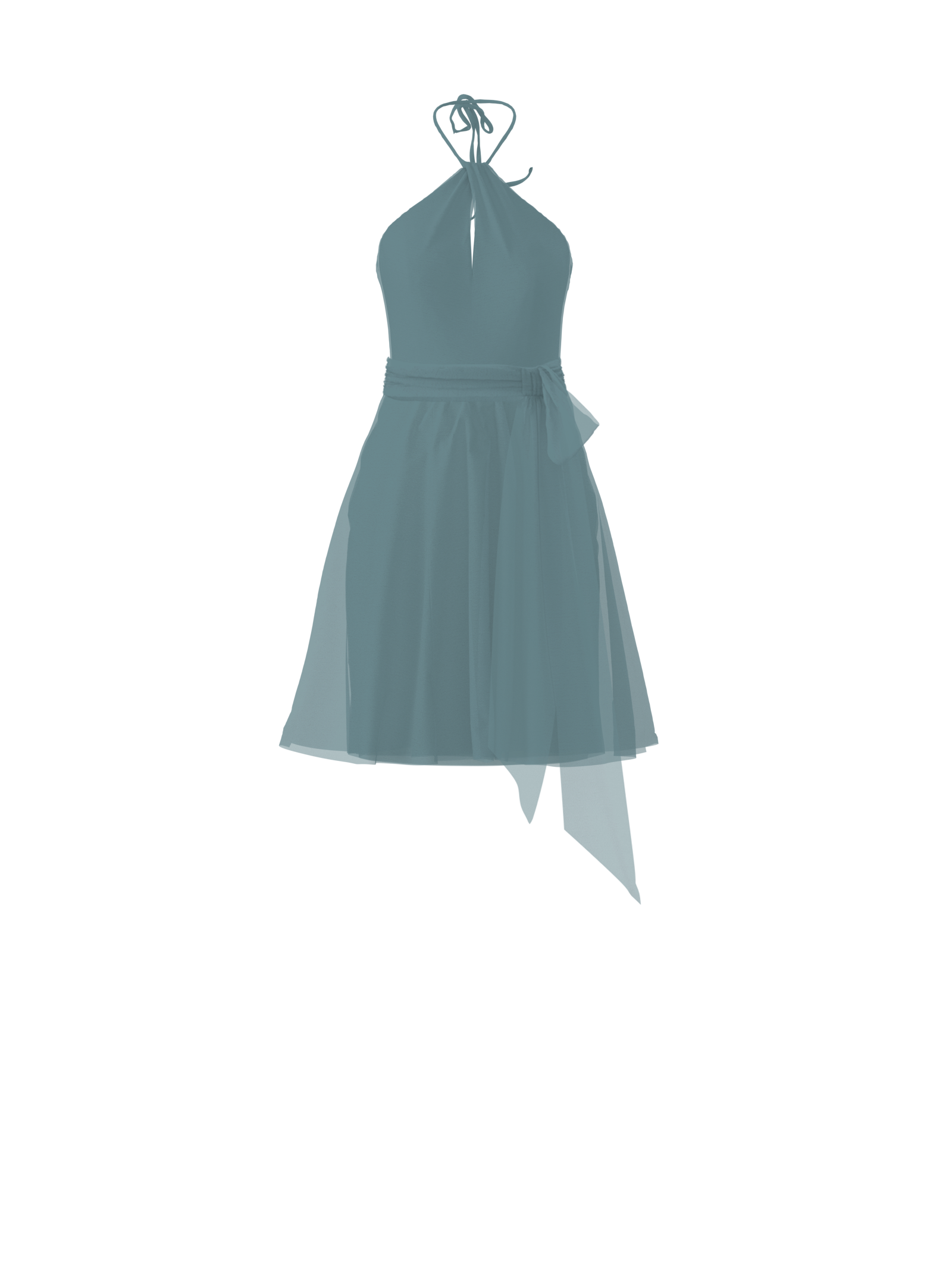 Bodice(Colby), Skirt(Carla),Belt(Sash), teal