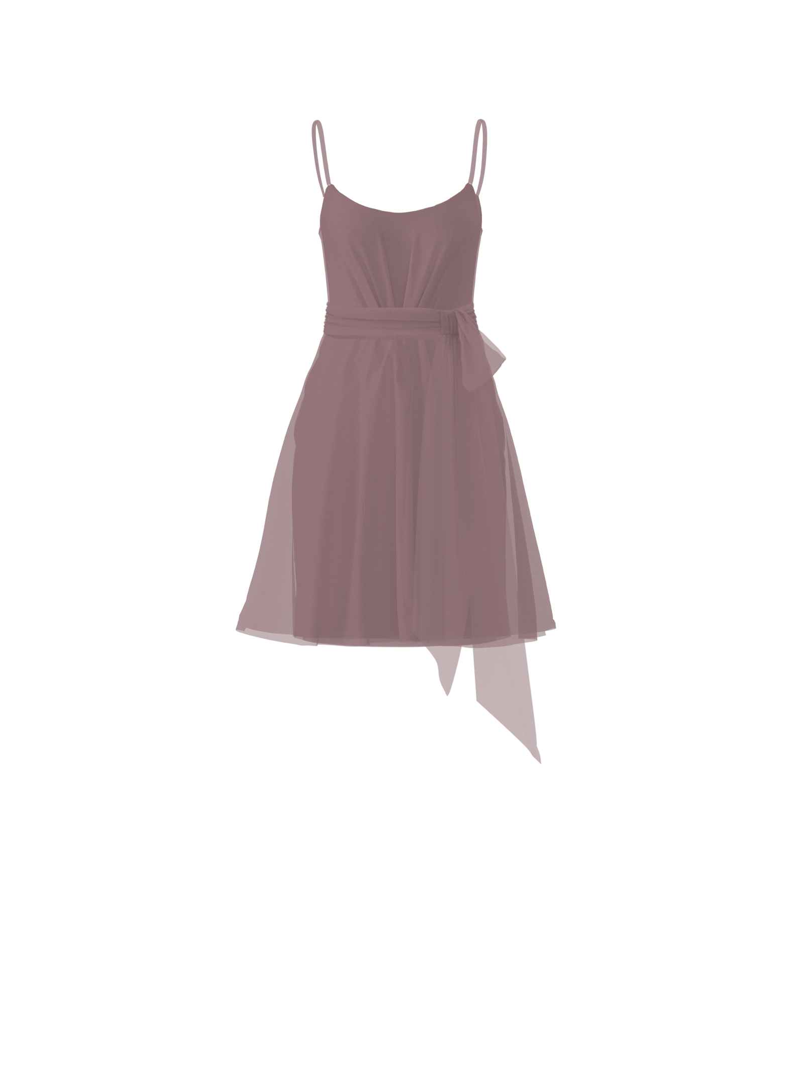 Bodice(Campbell), Skirt(Carla),Belt(Sash), mauve