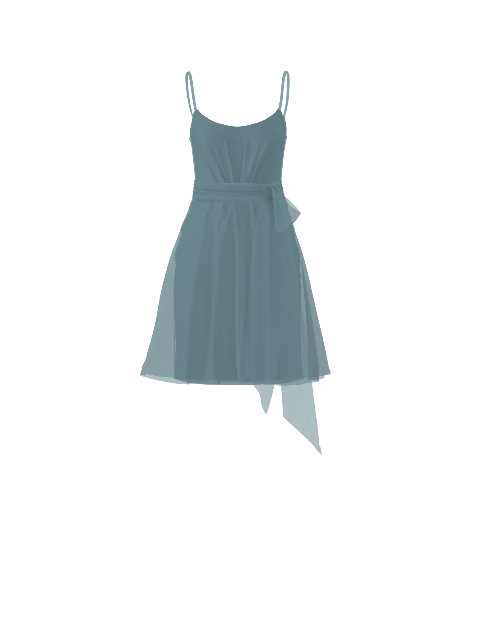 Bodice(Campbell), Skirt(Carla),Belt(Sash), teal