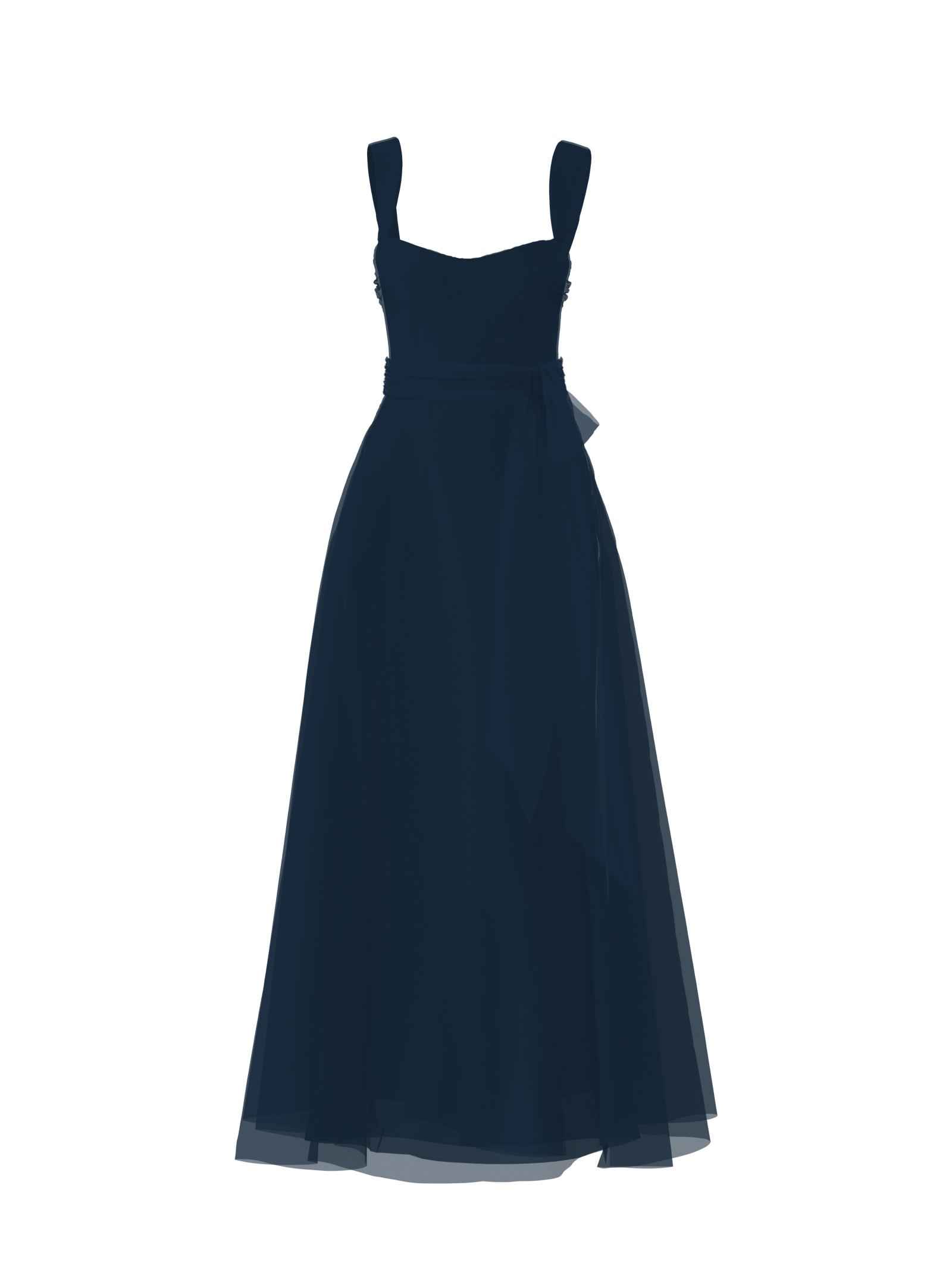 Bodice(Alexis), Skirt(Cerisa),Belt(Sash), navy