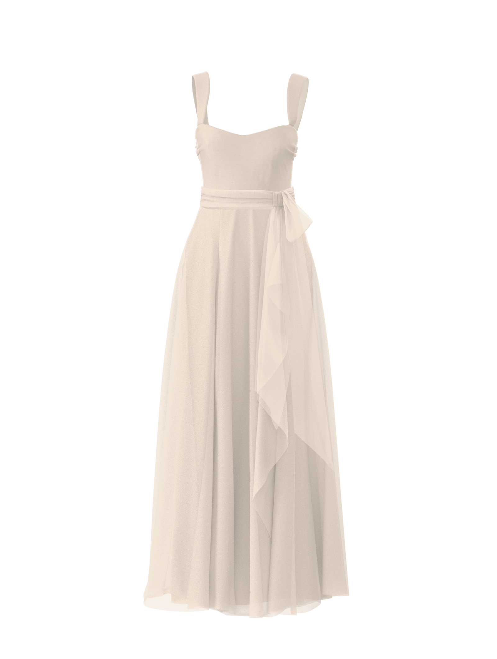 Bodice(Alexis), Skirt(Jaycie),Belt(Sash), cream