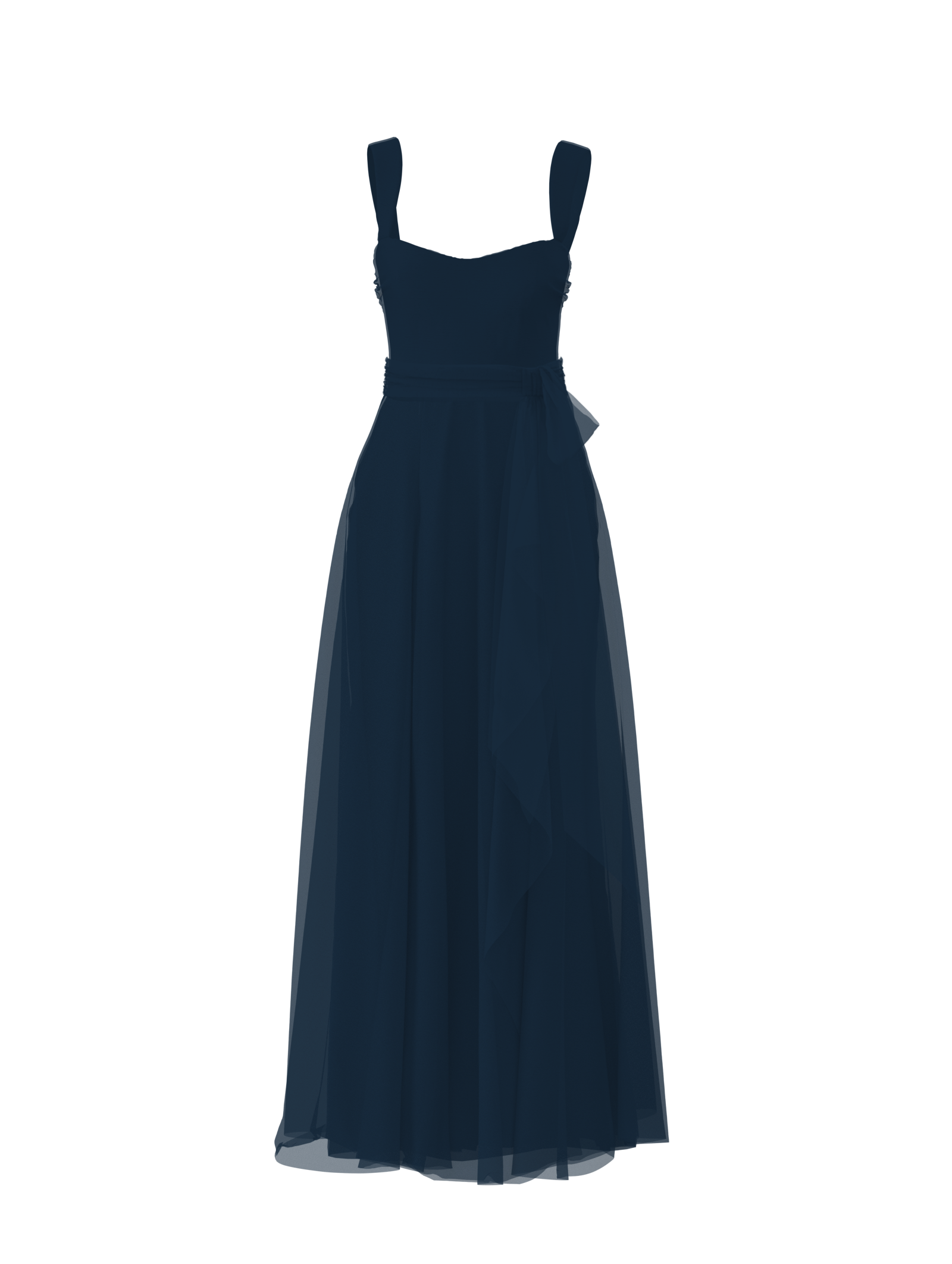 Bodice(Alexis), Skirt(Jaycie),Belt(Sash), navy