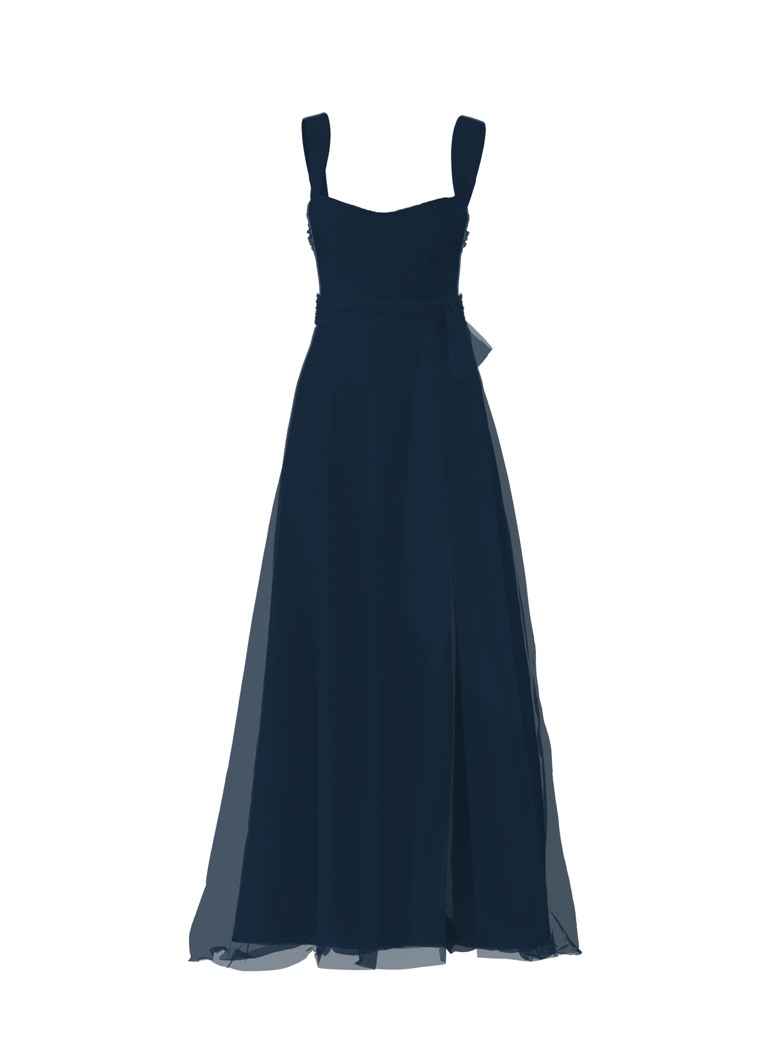 Bodice(Alexis), Skirt(Arabella),Belt(Sash), navy