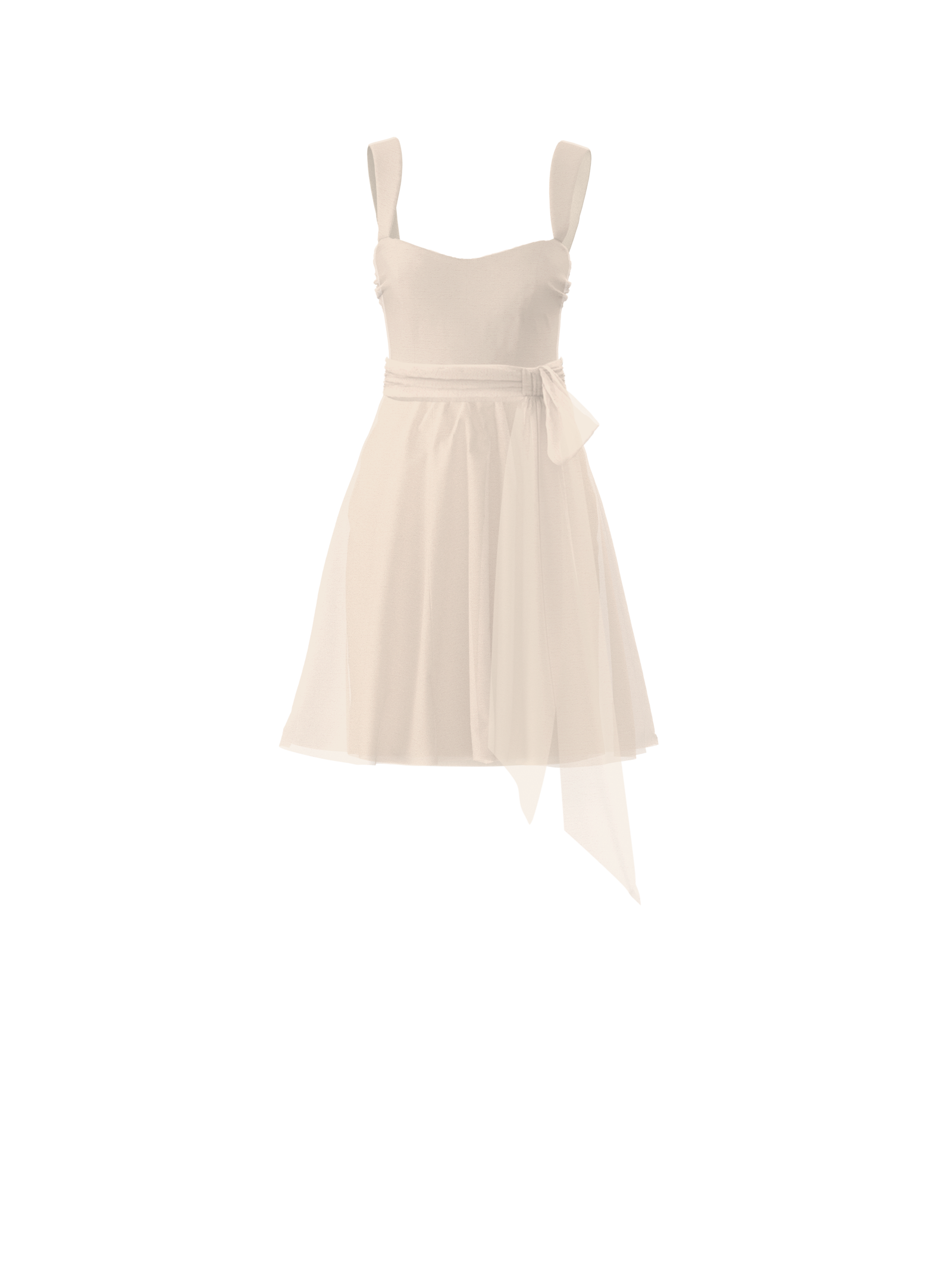 Bodice(Alexis), Skirt(Carla),Belt(Sash), cream