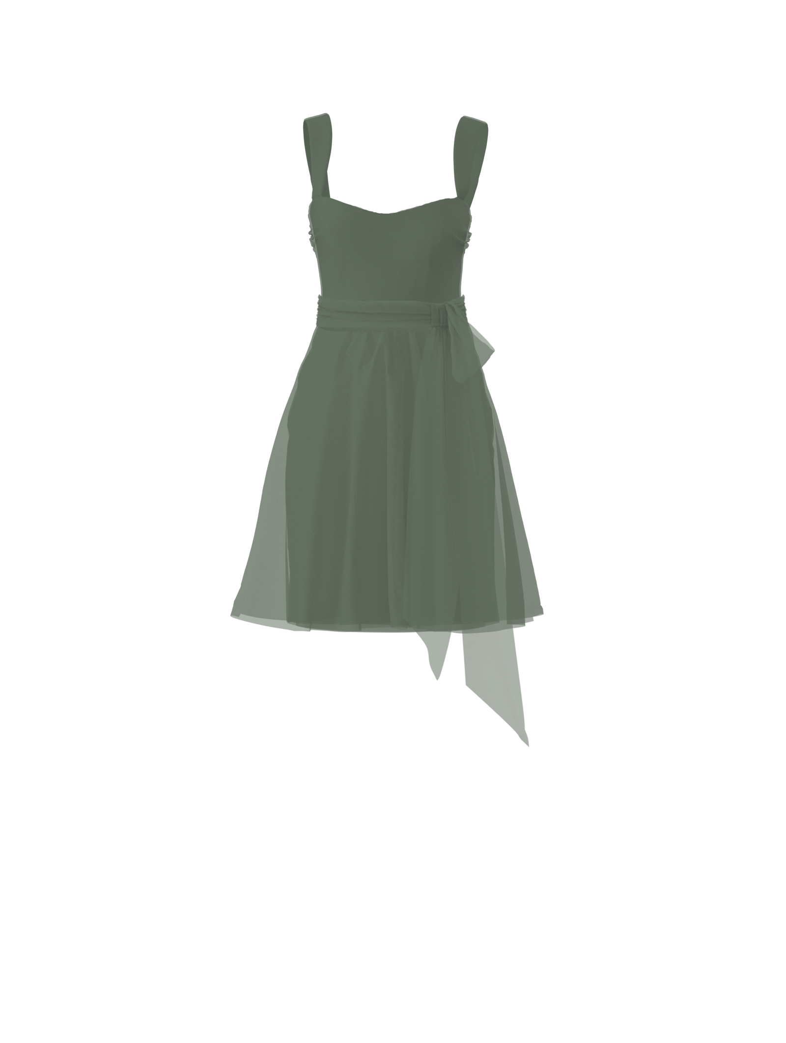 Bodice(Alexis), Skirt(Carla),Belt(Sash), olive