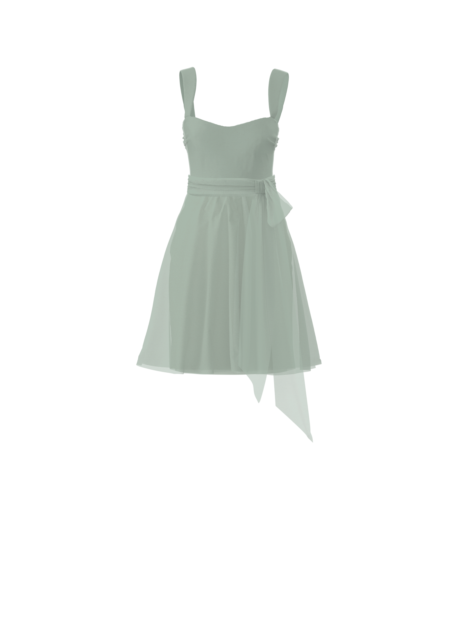 Bodice(Alexis), Skirt(Carla),Belt(Sash), sage