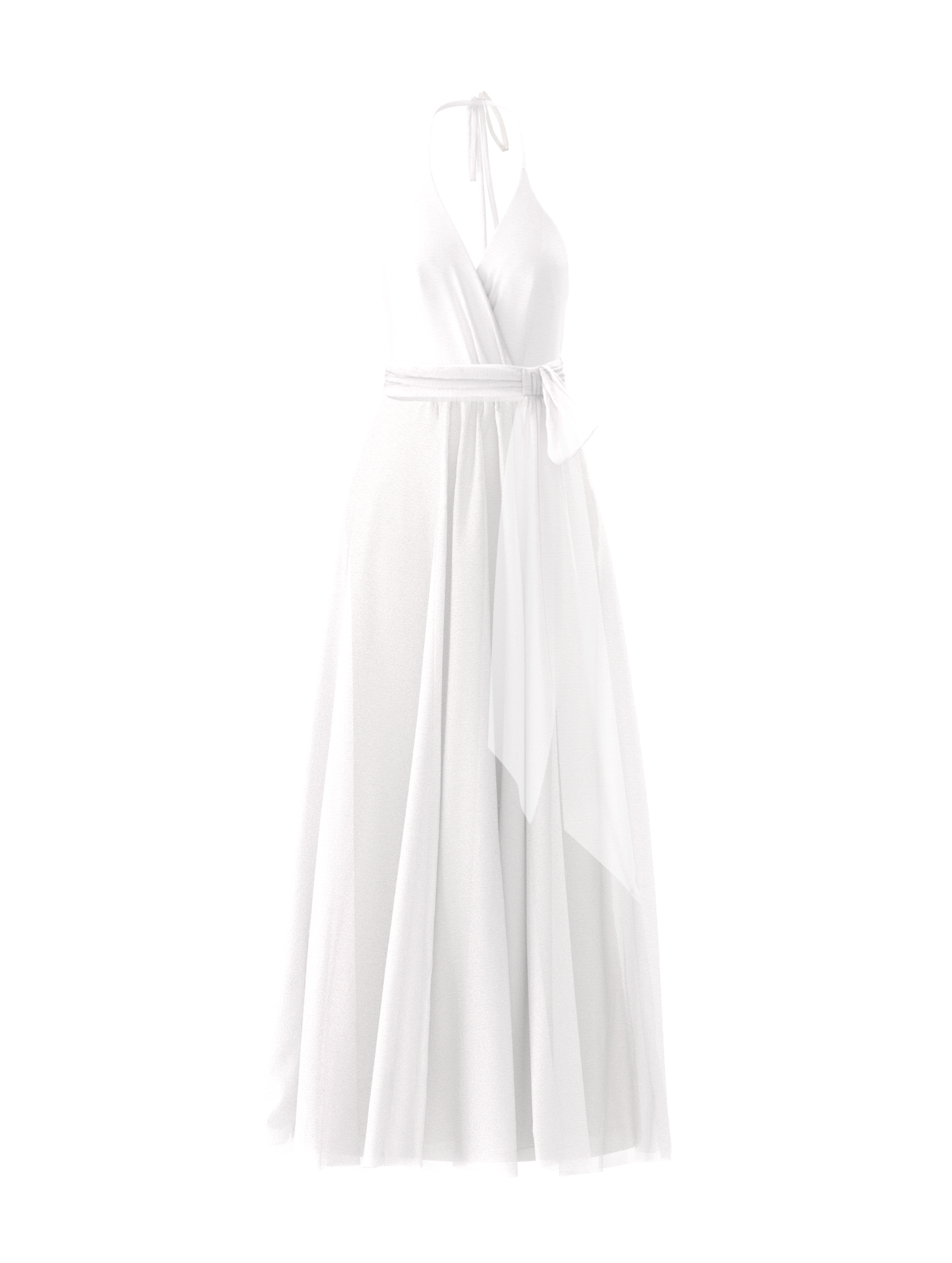 Bodice(Carmelle), Skirt(Justine),Belt(Sash), white