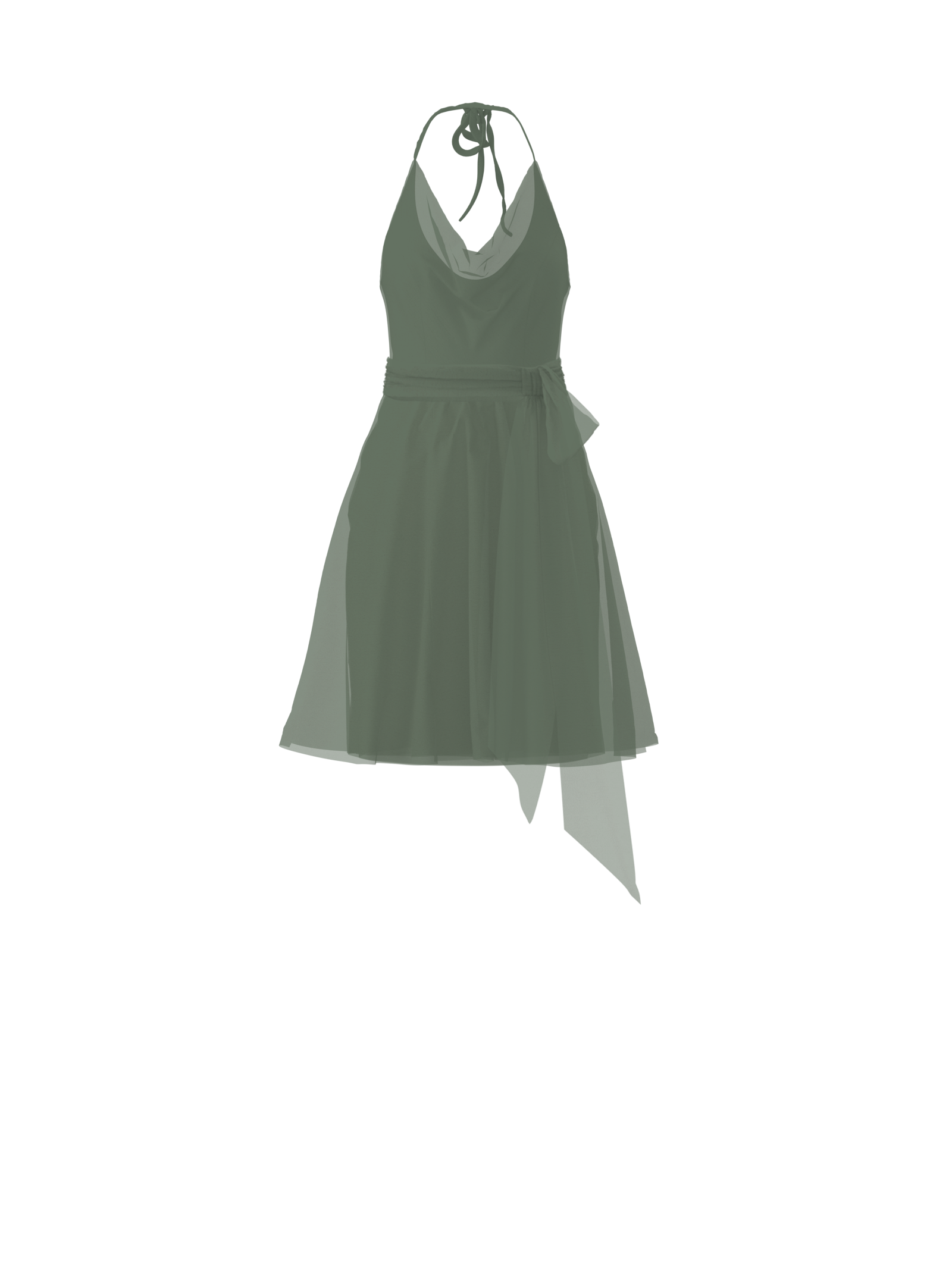 Bodice(Daryn), Skirt(Carla),Belt(Sash), olive