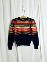 Vintage Fair Isle Wool Sweater – therapi