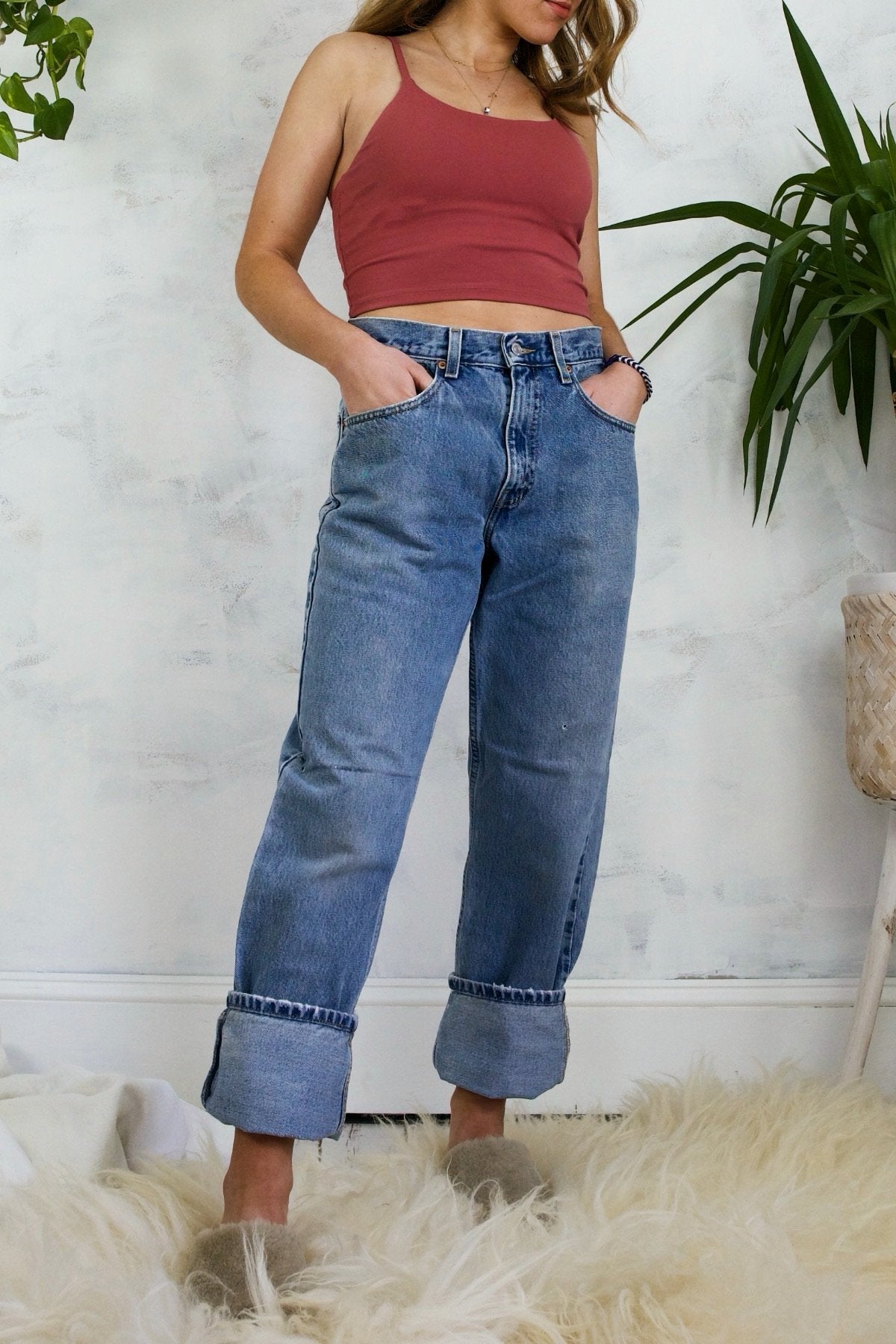 Vintage Levi's 550 Relaxed Fit Jeans - 29