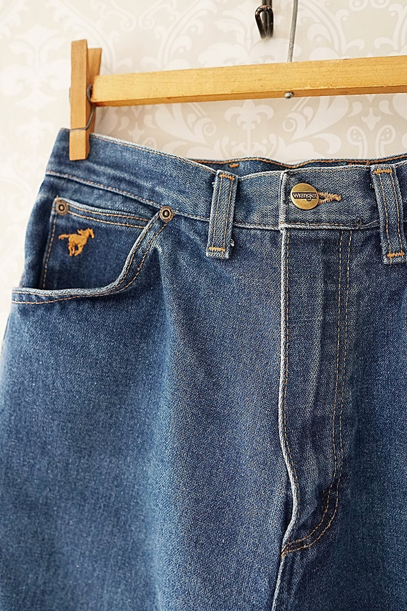 Gemiddeld Asser scheuren Vintage Wrangler Jeans - 27" Waist – therapi