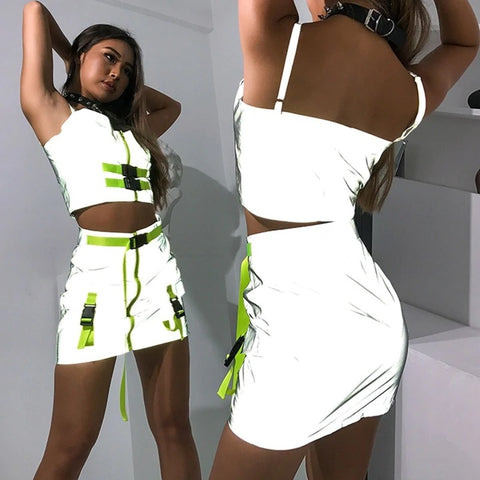 Reflective Rave Outfit