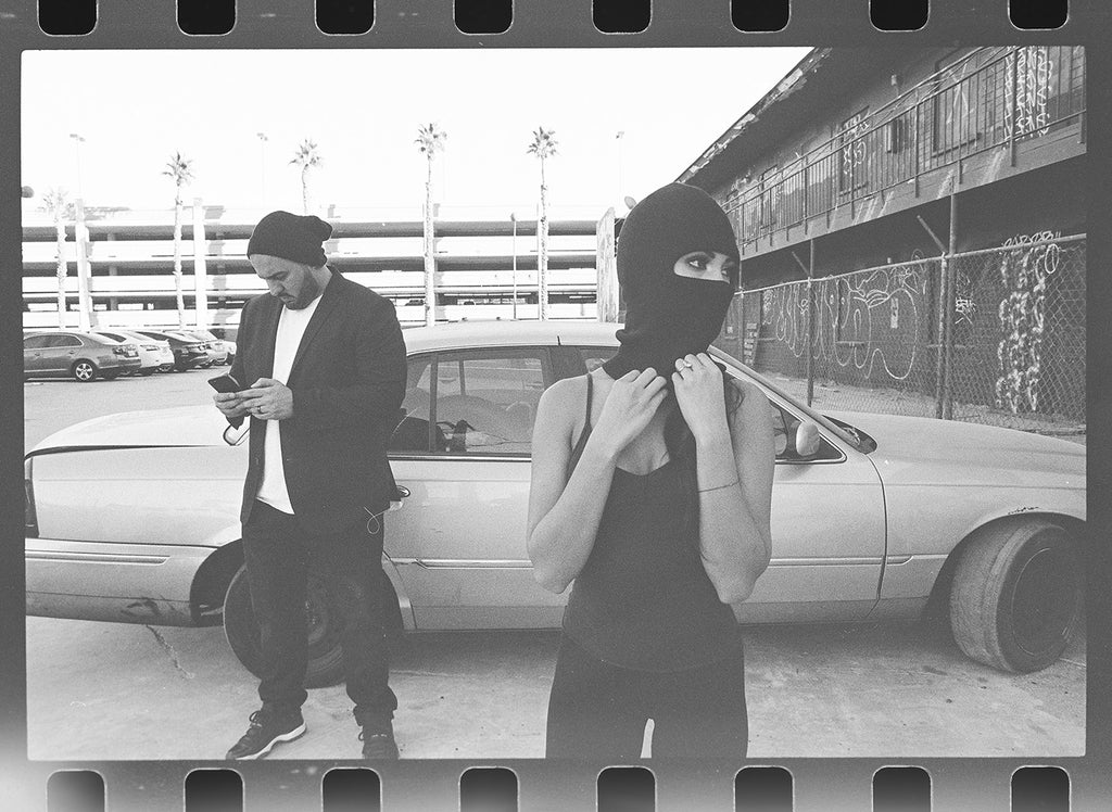 Beyonce Inspired Engagement Photo on 35mm film  #dtlv 