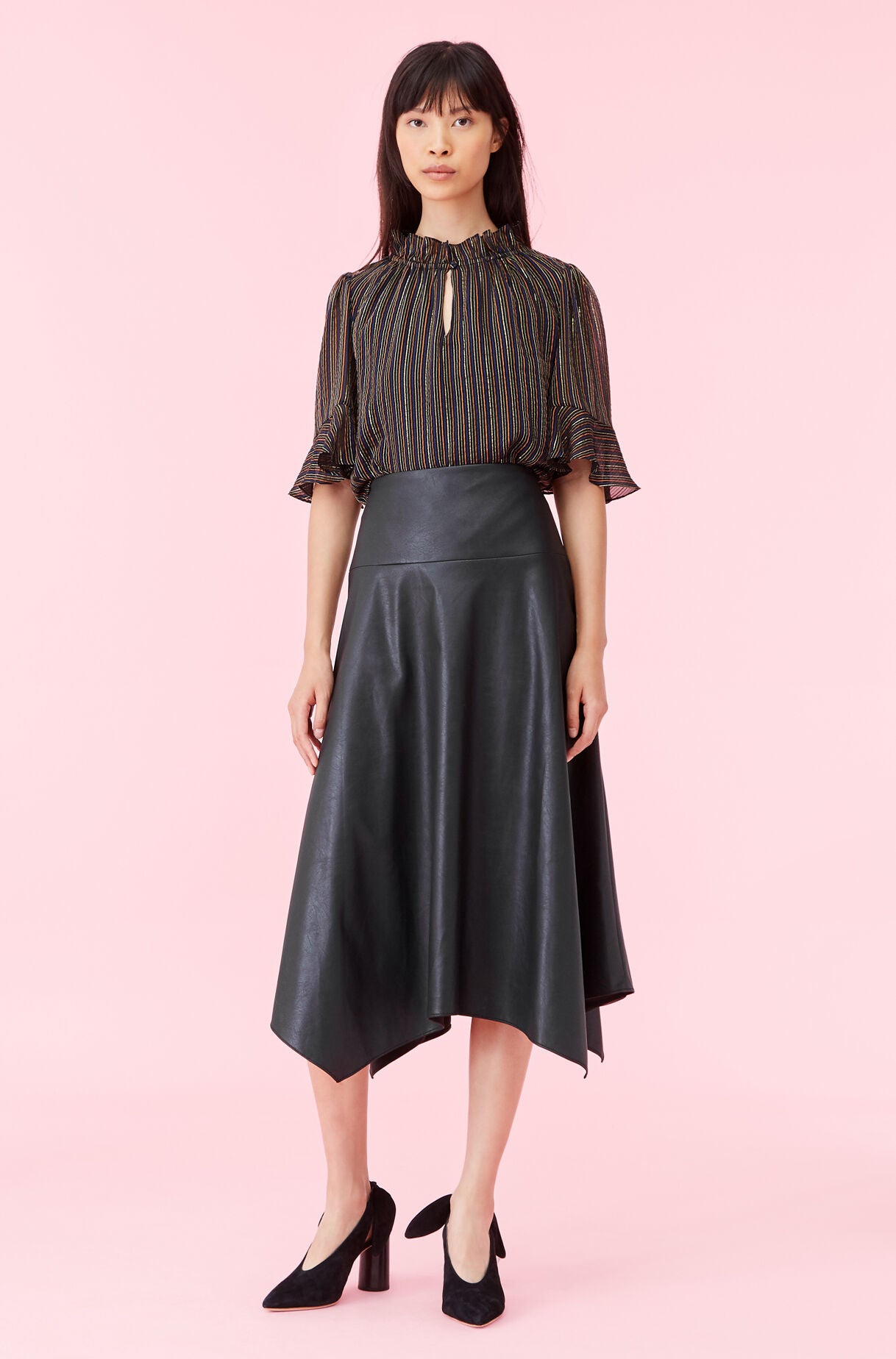 Faux Leather Skirts, Vegan Leather Skirts